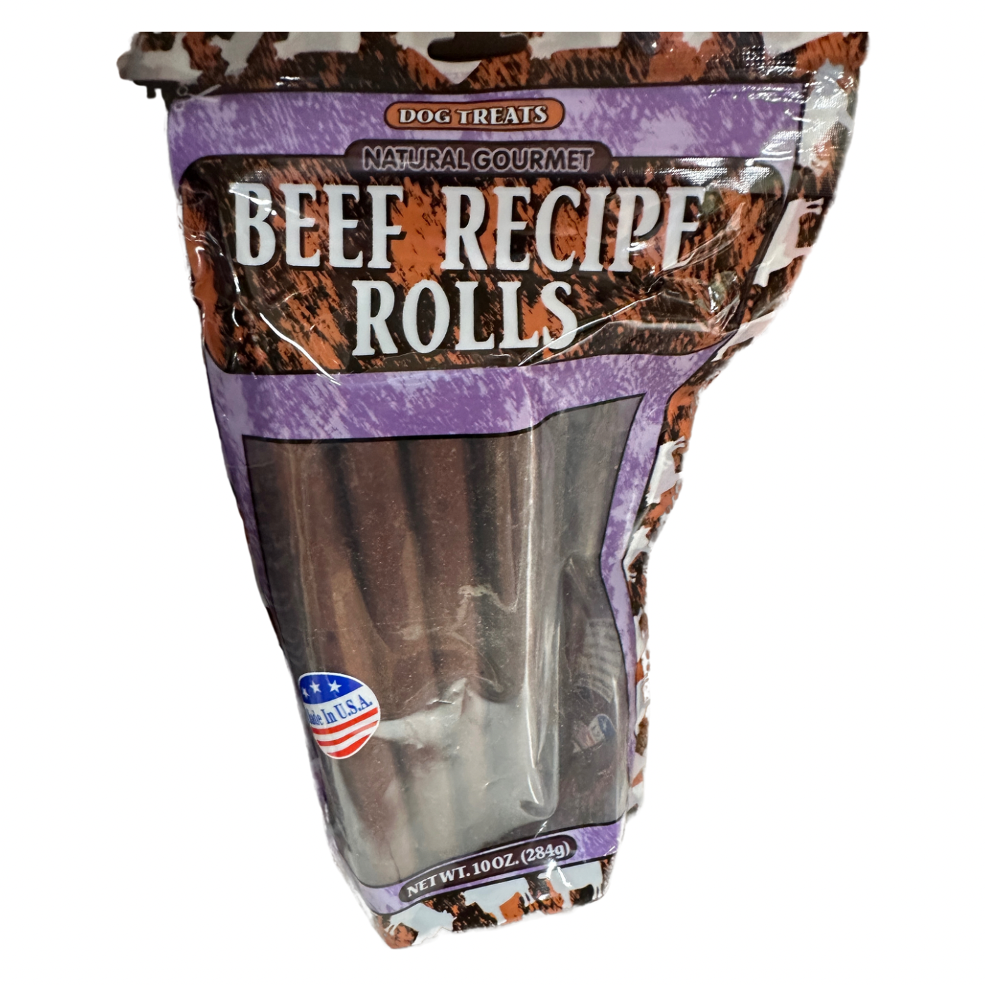Beef Recipe Rolls DOG TREATS