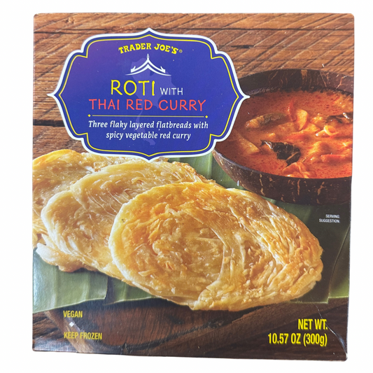 Roti With Thai Red Curry