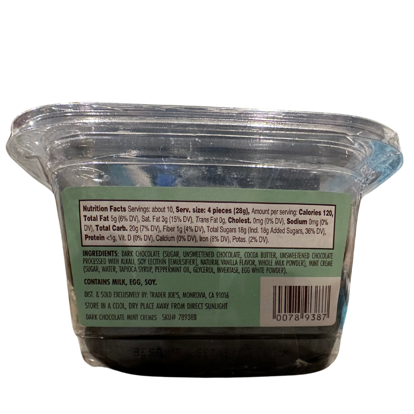 Dark Chocolate Mint Cremes