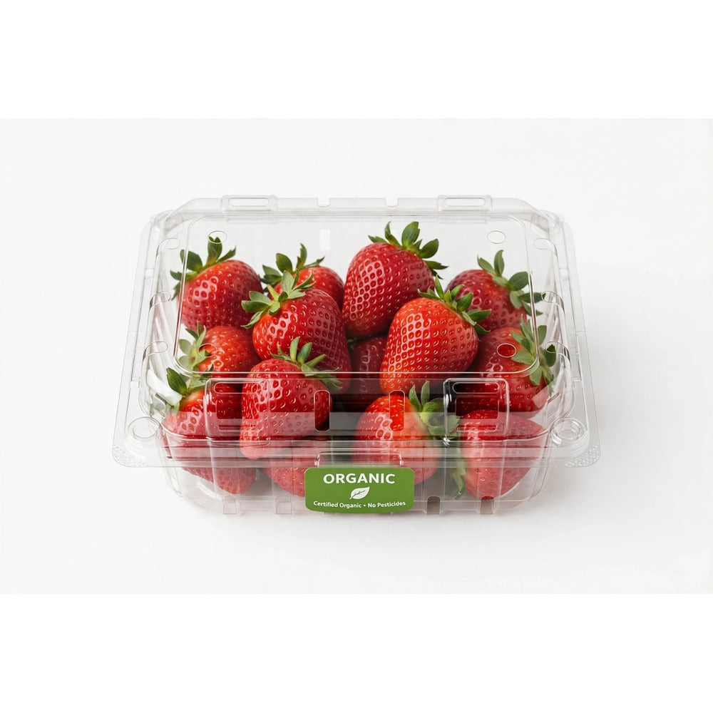 Trader Joe's Organic Strawberries 2 Lb 32 oz