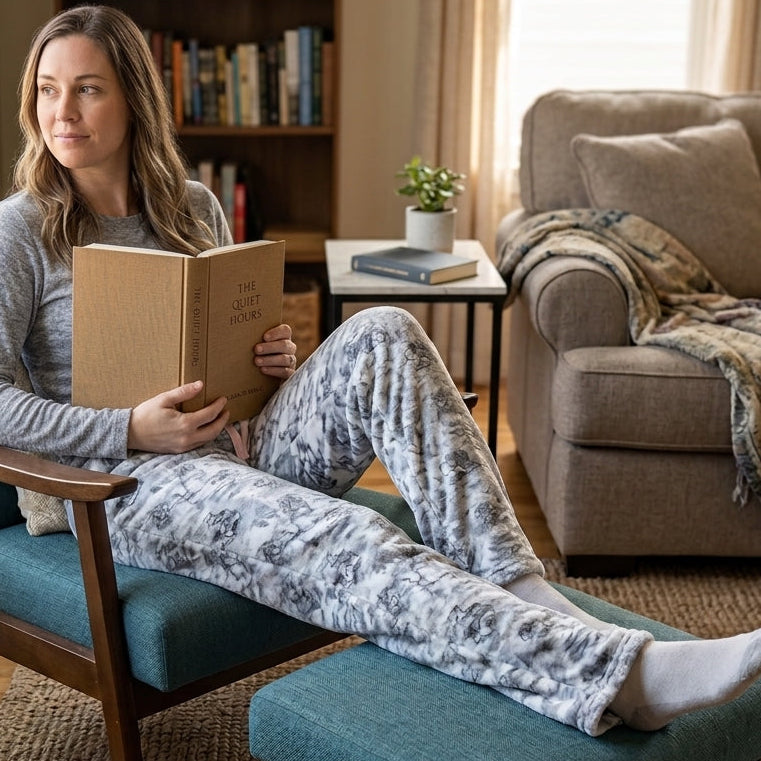 Buc-ee's | Adult Camo Sherpa Pants – Small