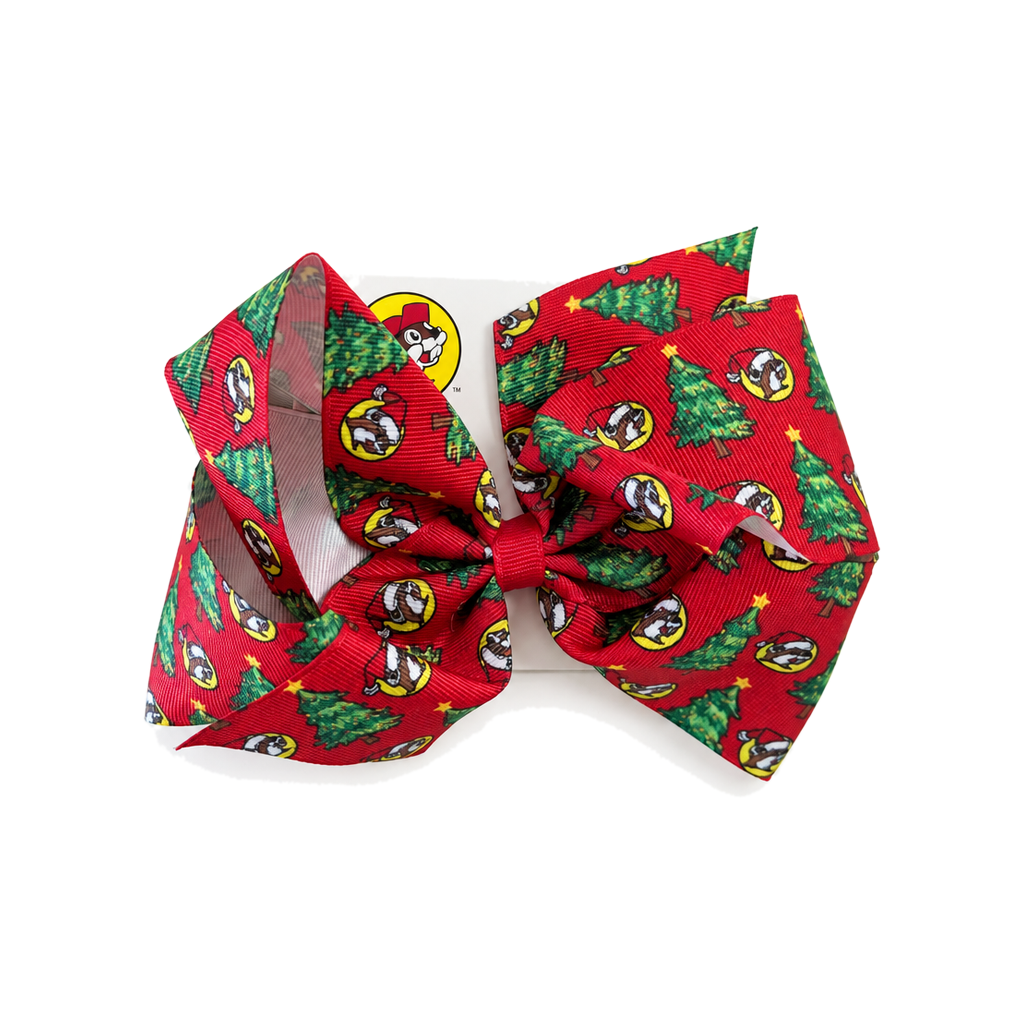 Buc-ee's | Red Christmas Hair Bows
