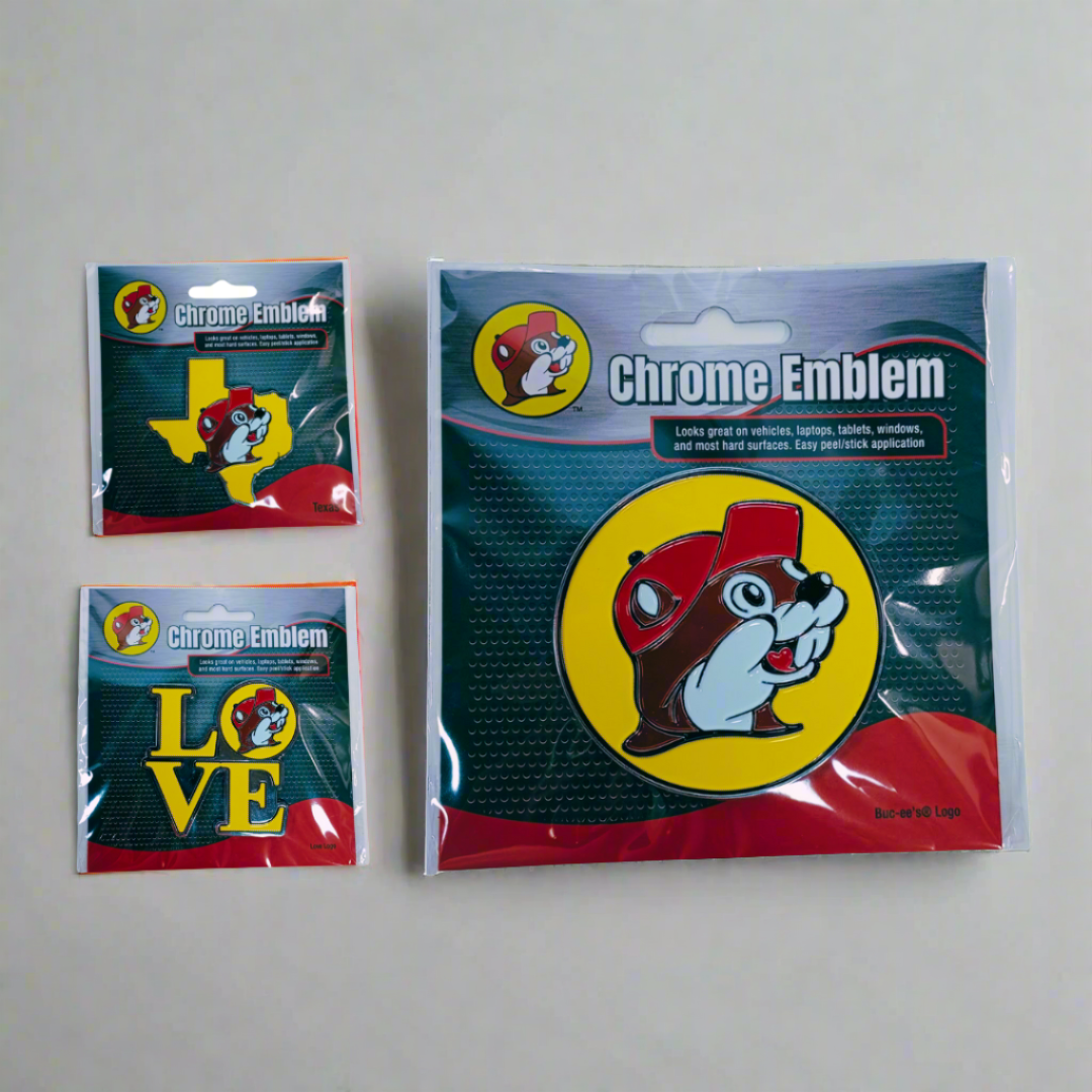 Buc-ee's | Chrome Emblem