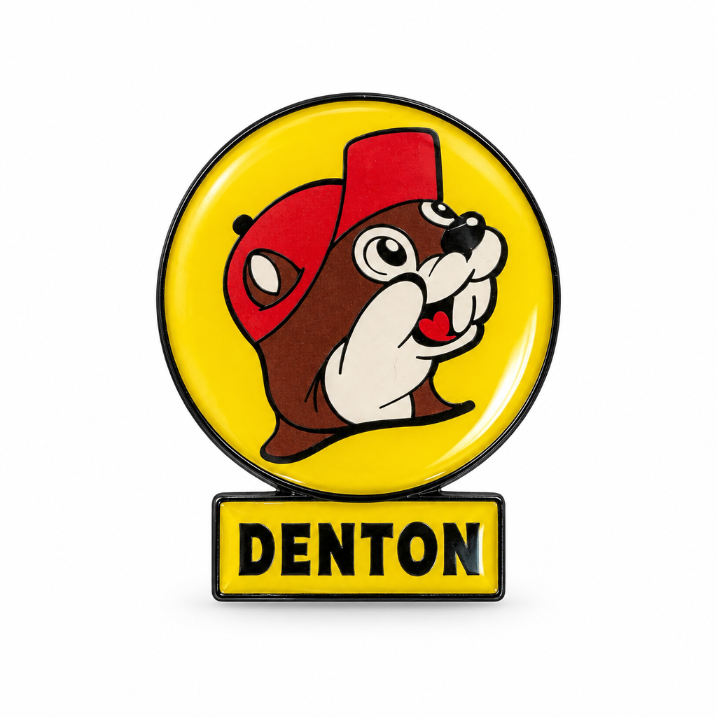 Buc-ee's | Denton Lollipop Sign Magnet