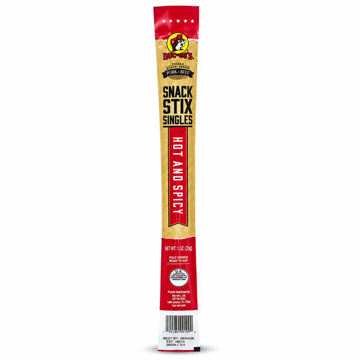 Buc-ee's | Hot & Spicy Snack Stix