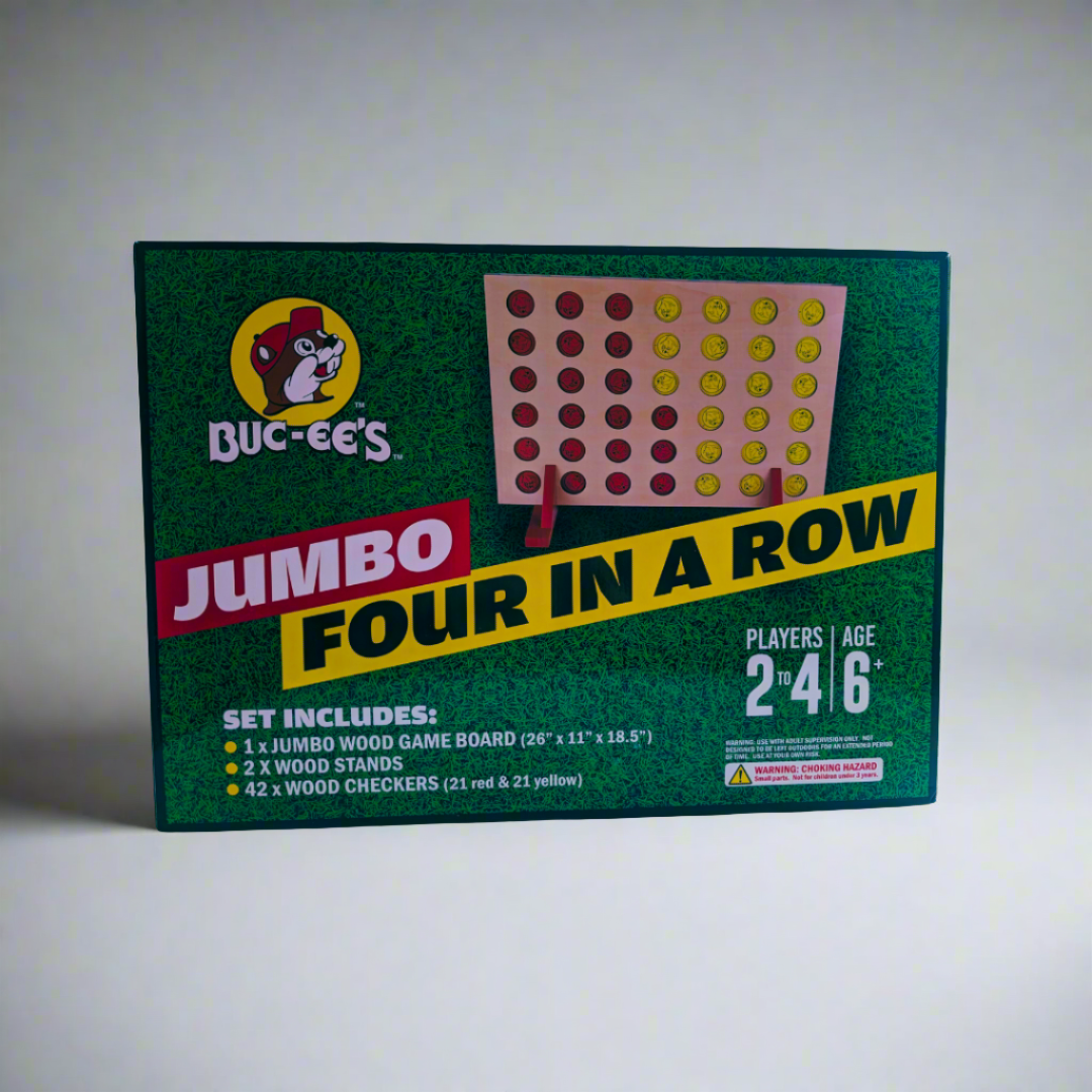 Buc-ee's | Jumbo 4-in-a-Row Game Set