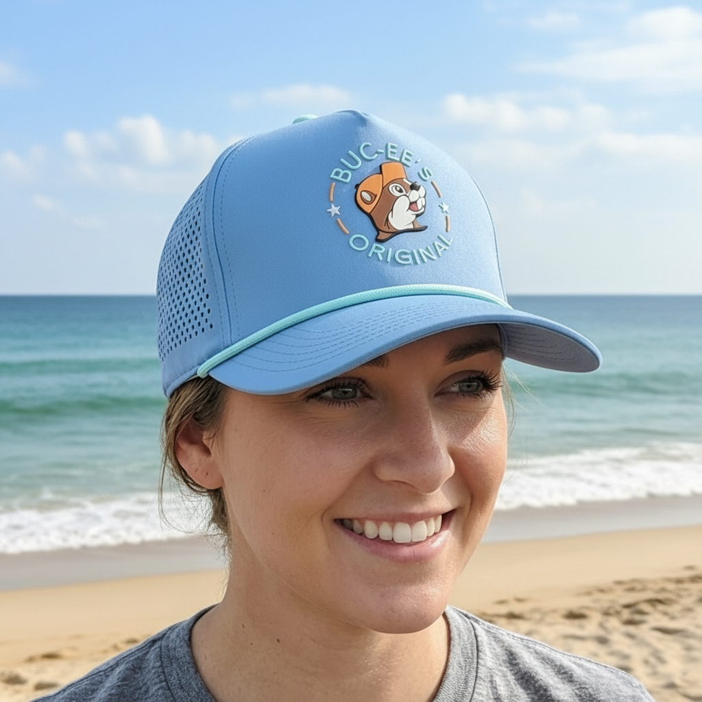 Buc-ee's | Light Blue Performance Hat