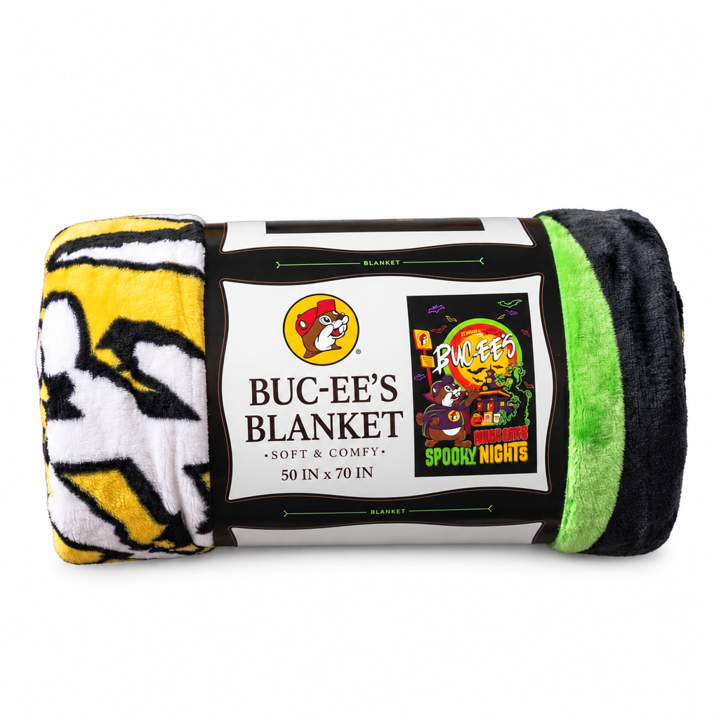 Buc-ee's | Halloween "Quick Bites Spooky Nights" Blanket