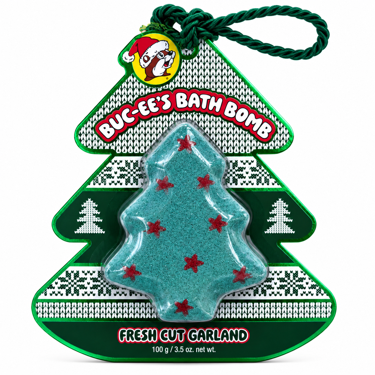 Buc-ee's | Christmas Bath Bomb - Fresh Cut Garland