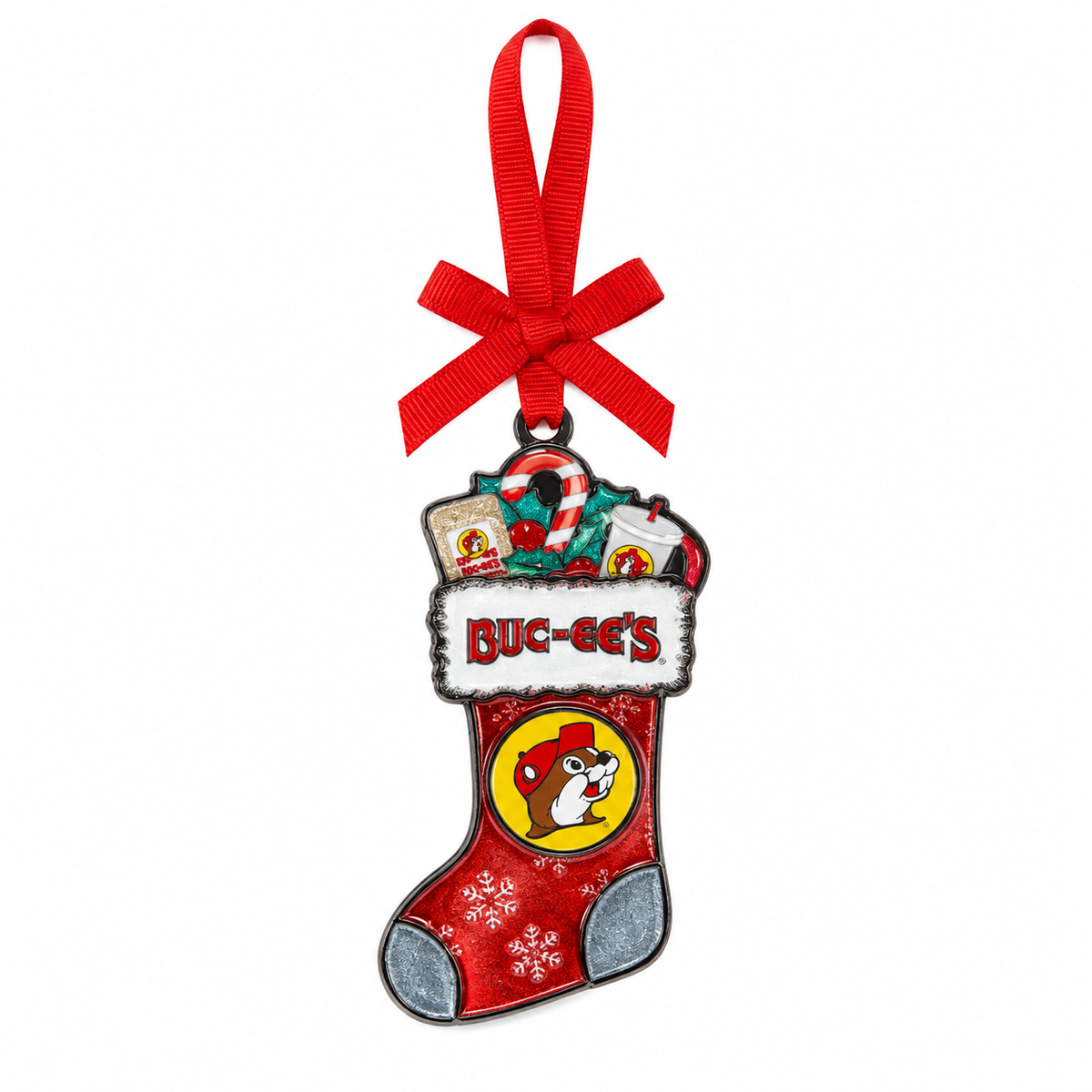 Buc-ee's | Christmas Stocking Foil Ornament