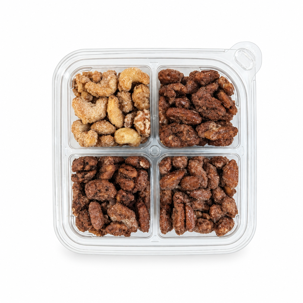Fresh Candied Four Nut Assortment