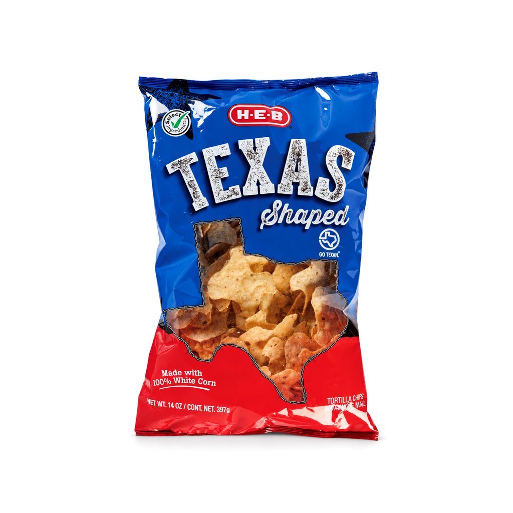 H-E-B | Texas Shaped Tortilla Chips