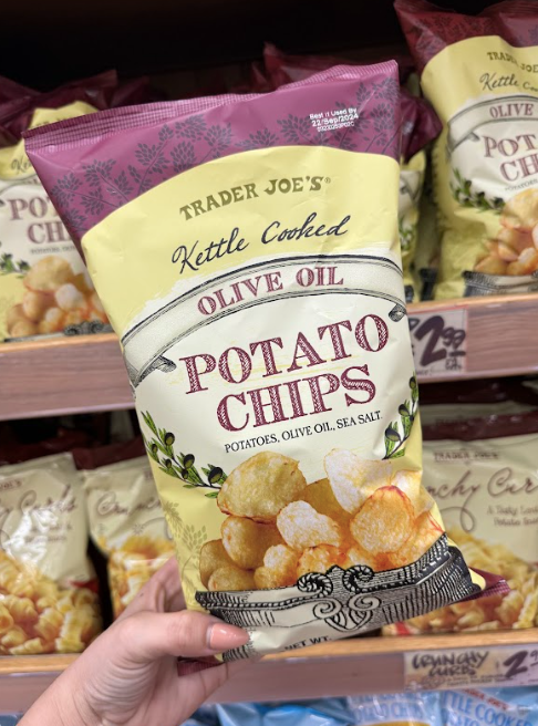 Trader Joe's | Kettle Cooked Olive Oil Potato Chips 7 oz