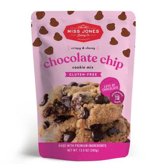 Plum Market | Miss Jones Baking Co. Gluten-Free Crispy & Chewy Chocolate Chip Cookie Mix, 13 oz