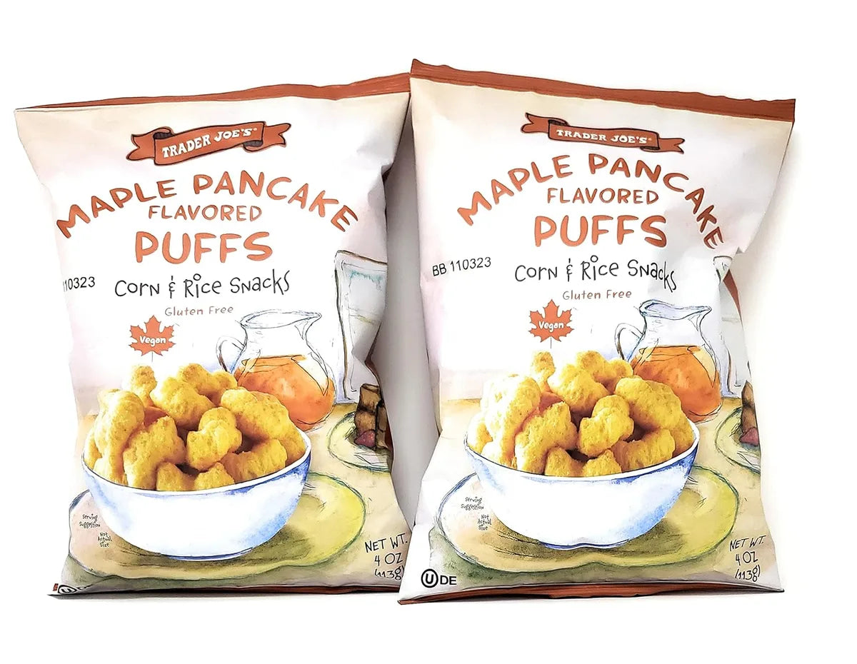 Trader Joe's | Maple Pancake Flavored Puffs 4 oz
