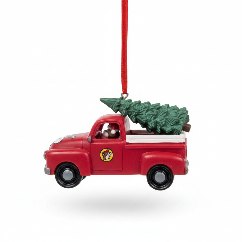 Buc-ee's | Merry Christmas Truck Tree Ornament