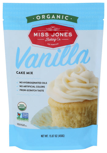 Plum Market | Miss Jones Baking Co. Organic Vanilla Cake Mix