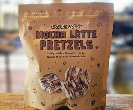 Trader Joe's | Mocha Latte Pretzels 7 oz