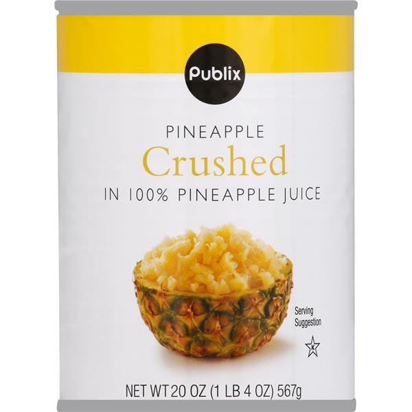 Publix | Pineapple Crushed In Pineapple Juice