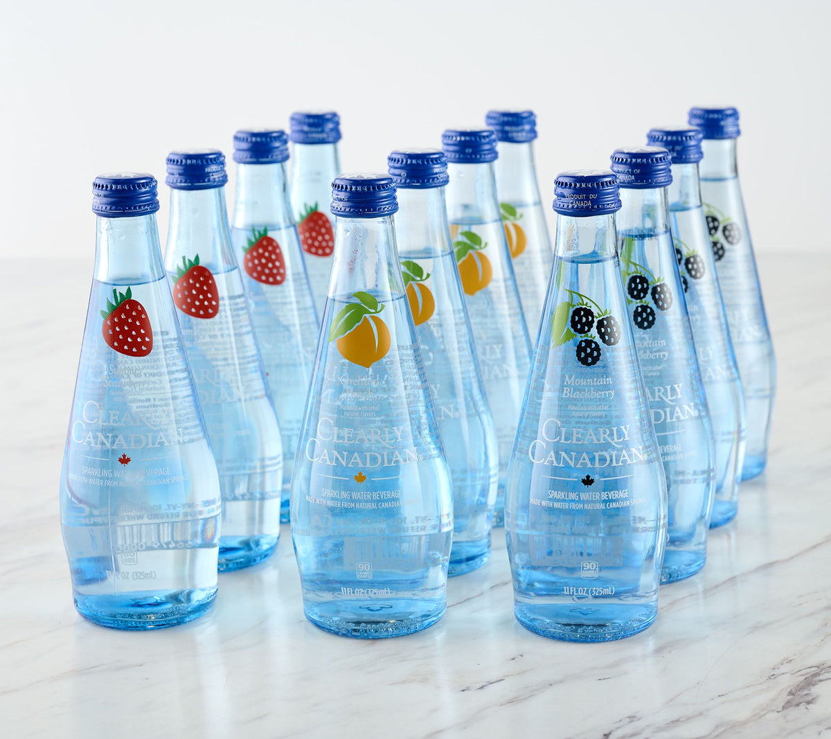 Publix | Clearly Canadian Sparkling Water 6 x 12 oz Bottles