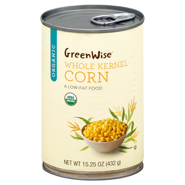 Publix | GreenWise Organic Corn Whole Kernel