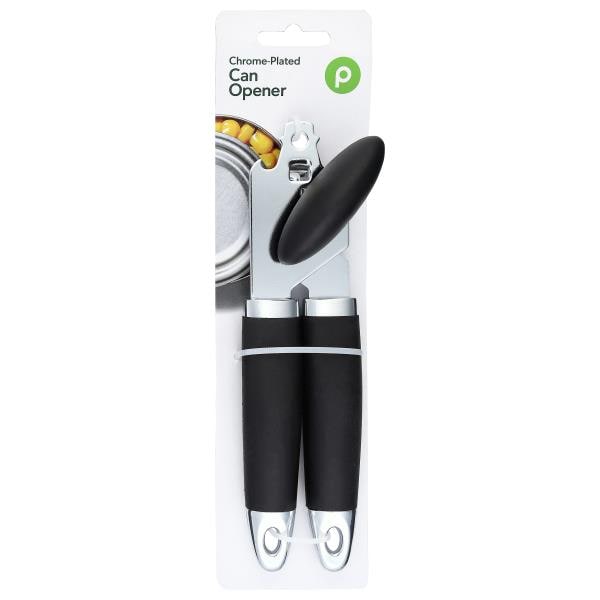 Publix Can Opener With Black Plastic Handle
