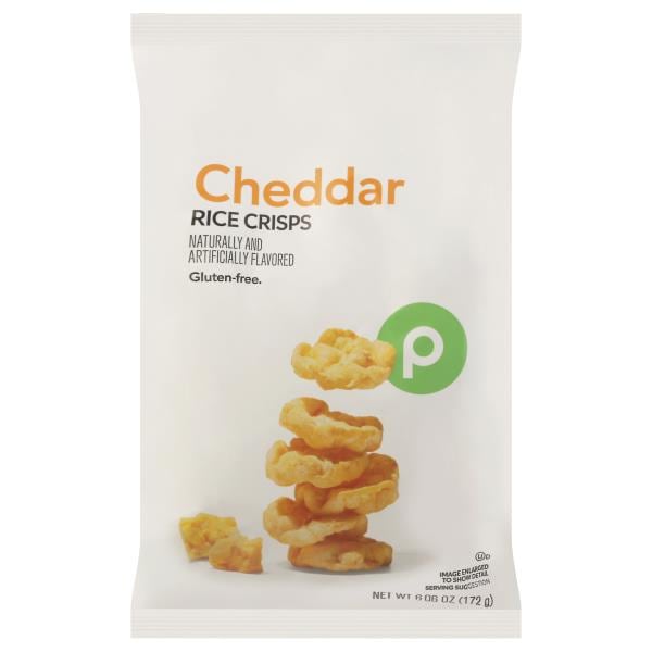 Publix | Rice Crisps, Cheddar