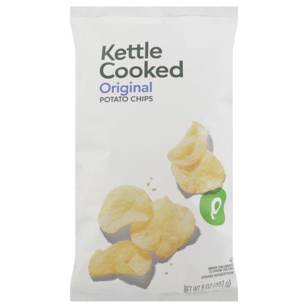 Publix | Potato Chips, Kettle Cooked, Original