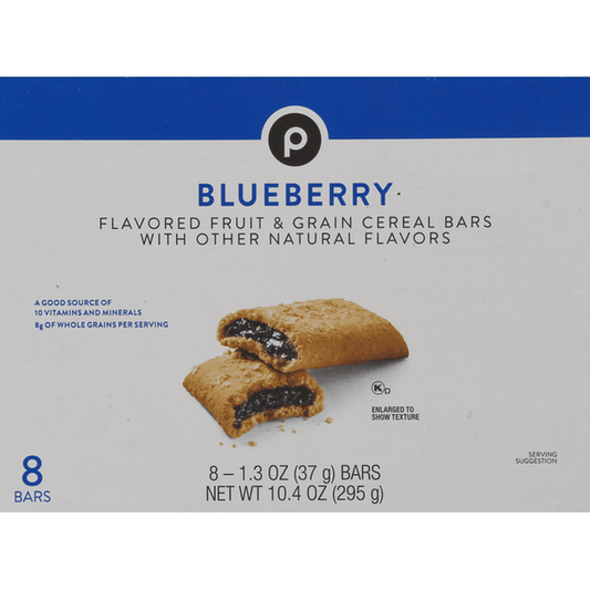 Publix | Fruit And Grain Bars Low Fat Blueberry