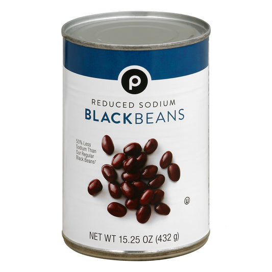 Publix | Reduced Sodium Black Beans
