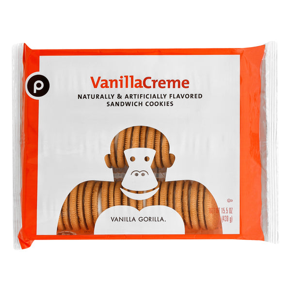 Publix | Sandwich Cookies Vanilla Creme
