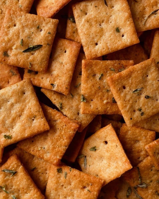 Trader Joe's | Savory Squares – Vegan Cheddar Style Crackers 5 oz
