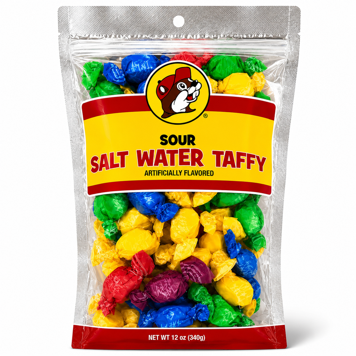 Sour Saltwater Taffy (12 oz Bag)