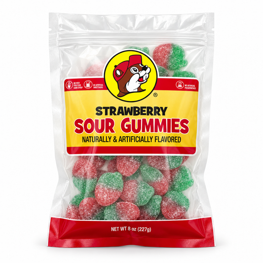 Strawberry Sour Gummies