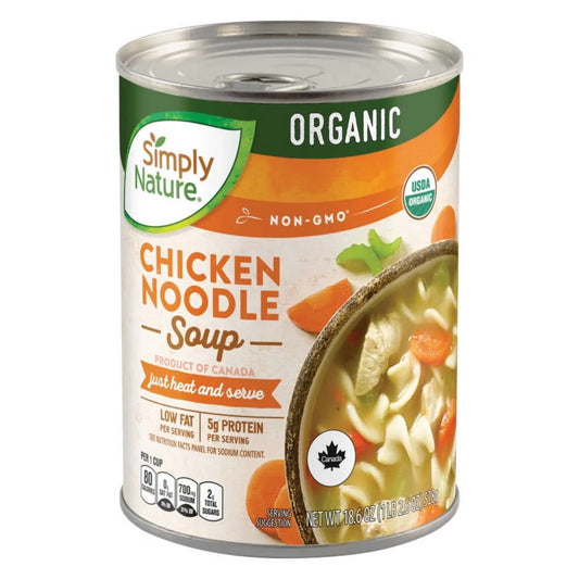 Aldi | Simply Nature Organic Chicken Noodle Soup - 18.6 oz