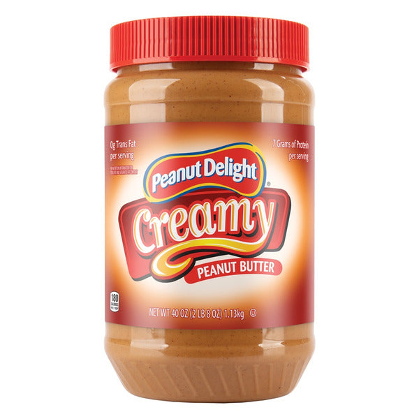 Aldi | Peanut Delight Creamy Peanut Butter - 40 oz