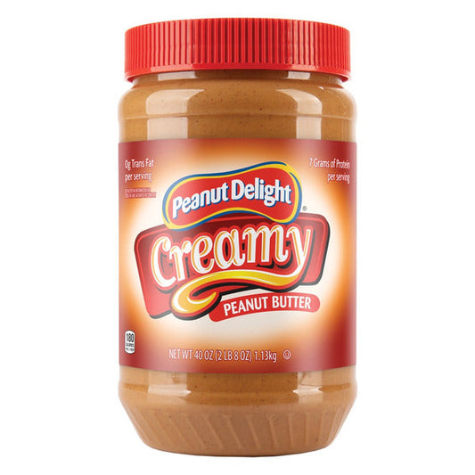 Aldi | Peanut Delight Creamy Peanut Butter - 40 oz
