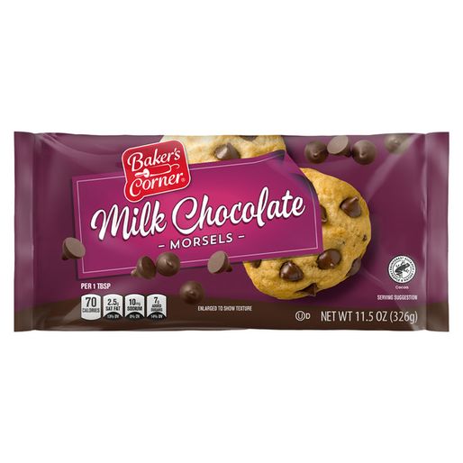 Aldi | Baker's Corner Milk Chocolate Morsels - 11.5 oz