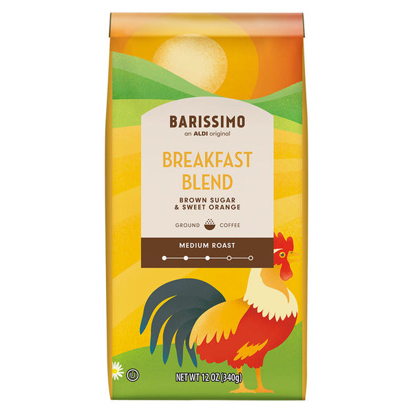 Aldi | Barissimo Breakfast Blend Medium Roast Ground Coffee - 12 oz