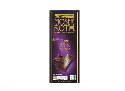 Aldi | Moser Roth 85% Dark Chocolate Bar - 4.4 oz