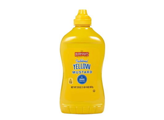 Aldi | Burman's Traditional Yellow Mustard - 20 oz