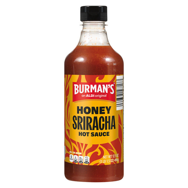 Aldi | Burman's Honey Sriracha Hot Sauce - 18 fl oz