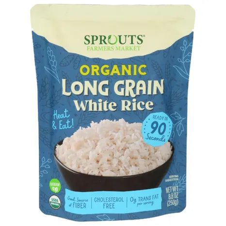 Sprouts | Organic Heat & Eat Rice 8.8 oz