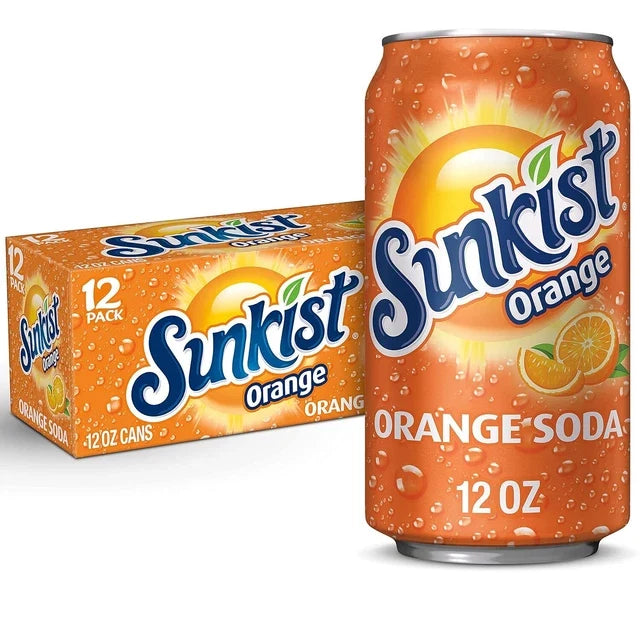 World Market | Sunkist Orange Soda - 12 oz